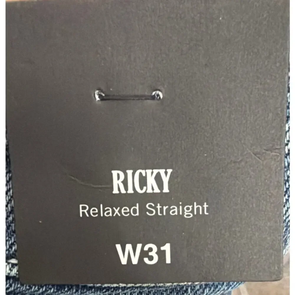 TRUE RELIGION RICKY ORIGINAL STITCH FLAP JEAN Heathland Size 31 New